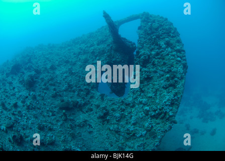 Wrack der Dunraven im Roten Meer, Küste von Ägypten Stockfoto