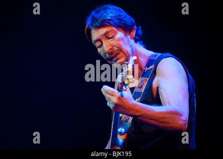 Britischer Sänger und Songwriter Chris Rea live Auftritt in der Konzerthalle im KKL in Luzern, Schweiz, Europa Stockfoto