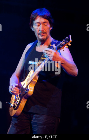 Britischer Sänger und Songwriter Chris Rea live Auftritt in der Konzerthalle im KKL in Luzern, Schweiz, Europa Stockfoto