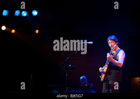 Britischer Sänger und Songwriter Chris Rea live Auftritt in der Konzerthalle im KKL in Luzern, Schweiz, Europa Stockfoto