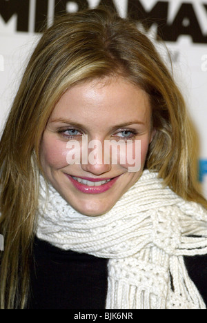 CAMERON DIAZ-GANGS OF NEW YORK LA PREMIERE DGA LOS ANGELES USA 17. Dezember 2002 Stockfoto