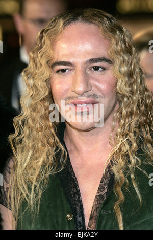 JOHN GALLIANO CANNES 2005 CANNES Frankreich 17 Mai 2005 Stockfoto