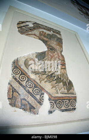 Römische Mosaiken im Bardo-Museum in der Hauptstadt Tunis, Tunesien, Nordafrika Stockfoto