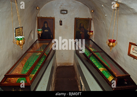 Kiewer Höhlenkloster Lavra, in der Nähe von Höhlen, Kiew, Ukraine Stockfoto