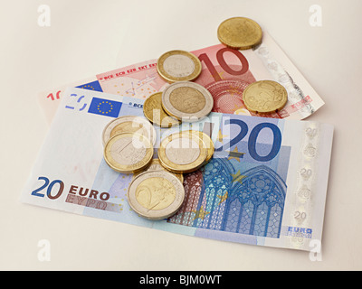 Euro-Währung Stockfoto