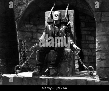 DIE BRAUT VON FRANKENSTEIN (1935) BORIS KARLOFF JAMES WHALE (DIR) UVAM 008 Stockfoto