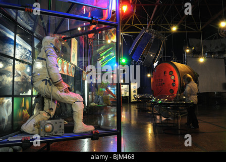 Sergiy Koroljow Raumfahrt Museum in Schytomyr. Die Ausstellung "Kosmos". Stockfoto