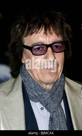 BILL WYMAN UK FILM-PREMIERE von SLEUTH ODEON WEST END am LEICESTER SQUARE LONDON ENGLAND 18. November 2007 Stockfoto