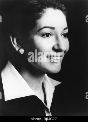 MARIA CALLAS - American-griechische Sopranistin (1923-77) Stockfoto