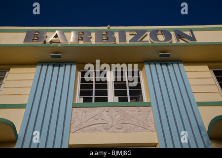 Das Hotel Barbizon 530 Ocean Drive, Miami Beach, Florida, USA Stockfoto