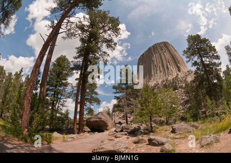 Devils Tower National Monument, Wyoming, USA Stockfoto