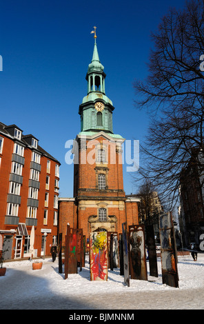 Der Heilige Dreieinigkeitskirche Holy Trinity Church in St. Georg, Hamburg, Deutschland, Europa Stockfoto