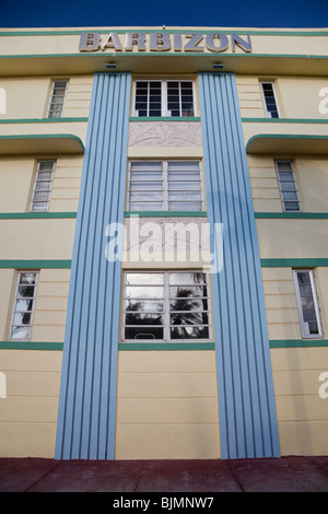 Das Hotel Barbizon 530 Ocean Drive, Miami Beach, Florida, USA Stockfoto