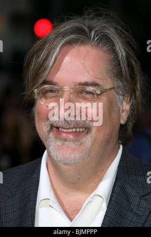 MATT GROENING die Simpsons – der Film PREMIERE WESTWOOD LOS ANGELES USA 24. Juli 2007 Stockfoto