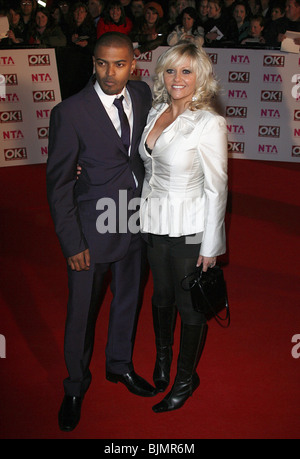 NOEL CLARKE & CAMILLE CODURI NATIONAL TELEVISION AWARDS 2008 in der ROYAL ALBERT HALL LONDON ENGLAND 29. Oktober 2008 Stockfoto