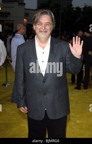 MATT GROENING die Simpsons – der Film PREMIERE WESTWOOD LOS ANGELES USA 24. Juli 2007 Stockfoto