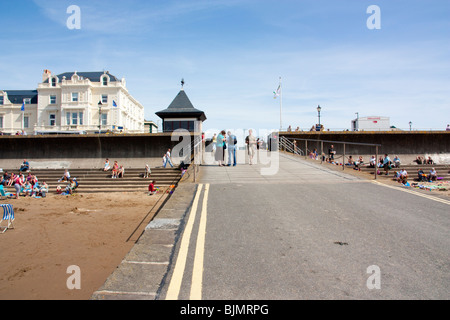 Strand am Burnham-On-Sea. Somerset England UK Stockfoto