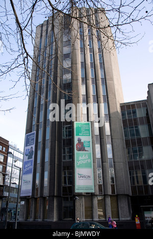 Unison union Heaquarters, Euston Road, London Stockfoto