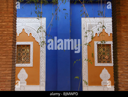 Marrakesch, Marokko, The Majorelle Garten Stockfoto