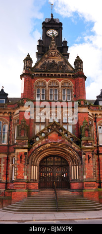 YORK, Großbritannien - 13. MÄRZ 2010: Außenansicht des York Magistrates Court Stockfoto