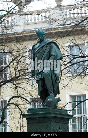 Statue von General Gebhard Leberecht von Blücher Unter Din Linden Berlin Deutschland Stockfoto