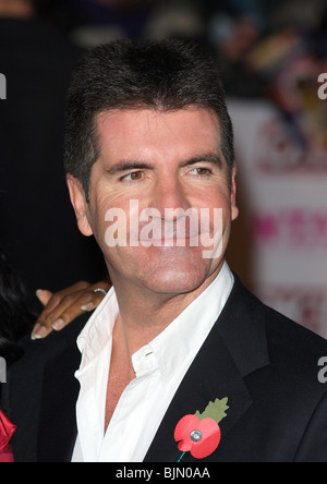 SIMON COWELL NATIONAL TELEVISION AWARDS 2008 in der ROYAL ALBERT HALL LONDON ENGLAND 29. Oktober 2008 Stockfoto