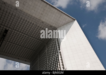 Détail De La Grande Arche À La Défense À Paris Frankreich Stockfoto