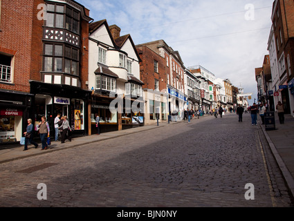 Guildford High Street Stockfoto