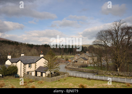 Dunsop Bridge in den Wald von Bowland Stockfoto