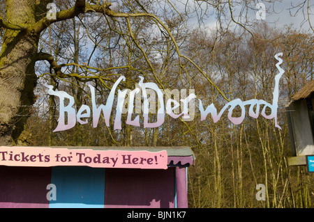 Bewilderwood Besucherattraktion in Norfolk Stockfoto