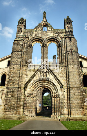 Kirkstall Abbey Leeds Yorkshire mittelalterliche Zisterzienser Kloster einen einzigartigen Teil der Geschichte und das Erbe von Leeds Stockfoto