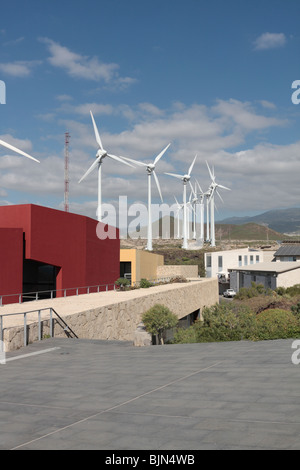 Das Instituto Tecnológico y de Energías Renovables in Granadilla Teneriffa-Kanarische Inseln-Spanien Stockfoto