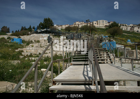 Tzfat, Friedhof Stockfoto