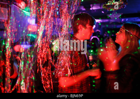 Party im Club Dalston Superstore in Dalston in Hackey, London. Stockfoto