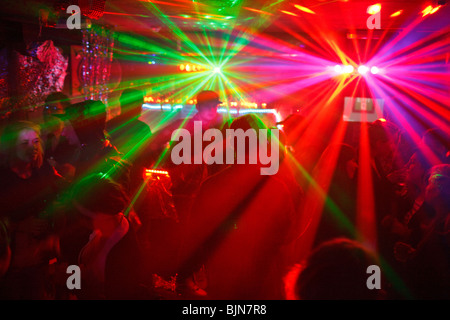 Party im Club Dalston Superstore in Dalston in Hackey, London. Stockfoto