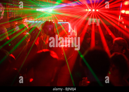 Party im Club Dalston Superstore in Dalston in Hackey, London. Stockfoto