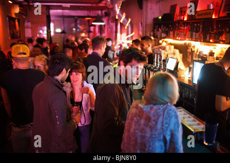 Party im Club Dalston Superstore in Dalston in Hackey, London. Stockfoto