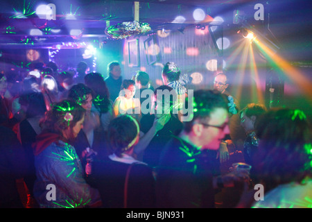 Party im Club Dalston Superstore in Dalston in Hackey, London. Stockfoto