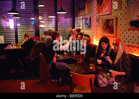 Party im Club Dalston Superstore in Dalston in Hackey, London. Stockfoto