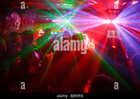 Party im Club Dalston Superstore in Dalston in Hackey, London. Stockfoto