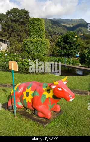 Mi Jardin es Tu Jardin Boquete Chiriqui Provinz Panama Stockfoto