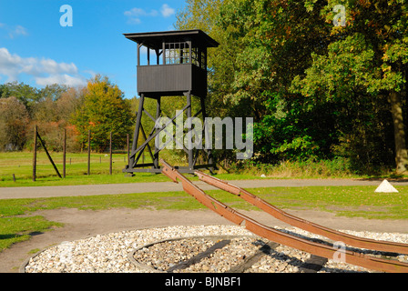 Westerbork KZ Gedenkstätte Niederlande holland Stockfoto