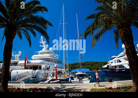 Kroatien, Dalmatien, dalmatinische Küste, Cavtat Stockfoto