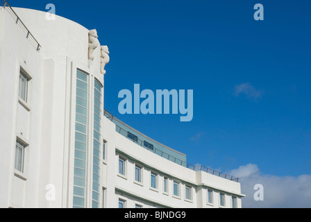 Fassade des Art-deco-Midland Hotel, Morecambe, Lancashire, England UK Stockfoto