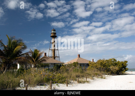 Sanibel Island Lighthouse - Sanibel Island, Florida USA Stockfoto