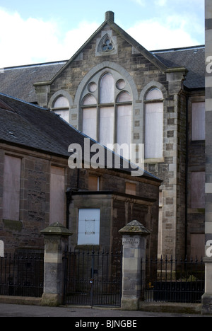 Vernagelten Grundschule in Edinburgh, Schottland. Stockfoto