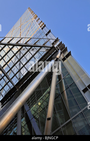 201 Bishopsgate und der Broadgate Tower, London EC2M, Vereinigtes Königreich Stockfoto