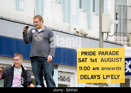 Brighton Pride Festival im Jahr 2009. Stockfoto