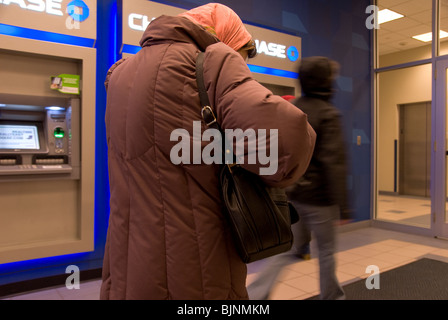 Chase Bank, JP Morgan Chase, JPMorgan, neue Yorkk Stadt Stockfoto