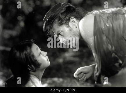 RASHOMON (1950) IN DEN WALD (ALT) AKIRA KUROSAWA (DIR) RAON 001 Stockfoto